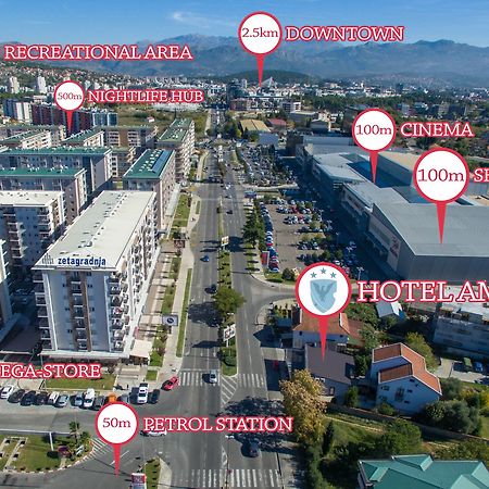 Hotel Ambiente Podgorica Eksteriør bilde